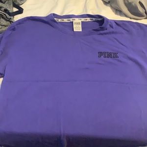 VS PINK purple crewneck sweatshirt size medium